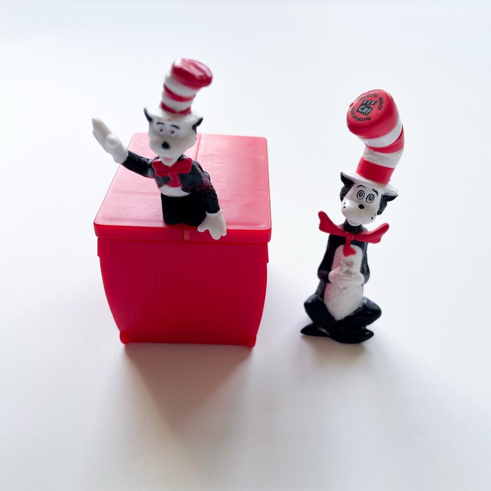 Cat in the Hat 2003 Official Movie Merchandise Set of Two Collectible Toys